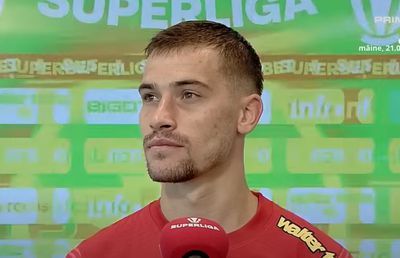 Darius Olaru a dezvăluit de ce a fost schimbat la pauză în FCSB - CS Universitatea Craiova