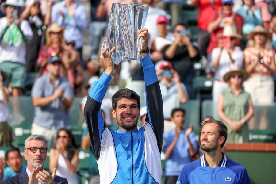 Carlos Alcaraz a câștigat turneul de la Indian Wells în 2024 Foto: Imago Images Păreri împărțite între jucătorii de top despre noua suprafață de la Indian Wells