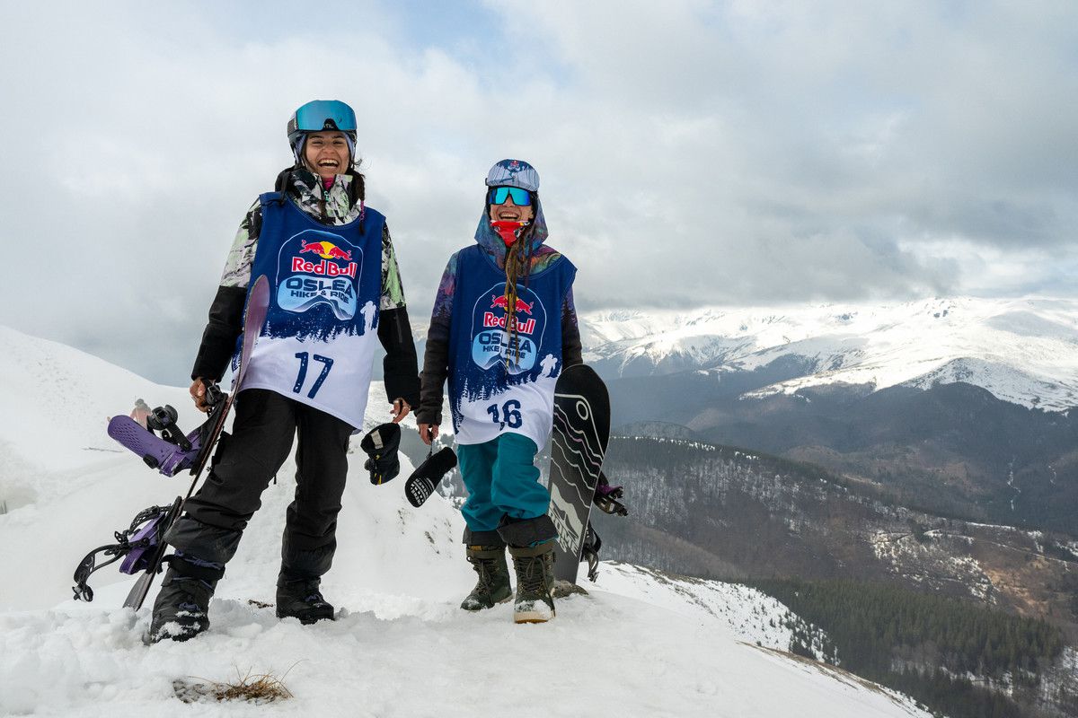 Imagini impresionante de pe creasta Masivului Oslea » O sută de persoane s-au întrecut într-o competiție de tradiție în România