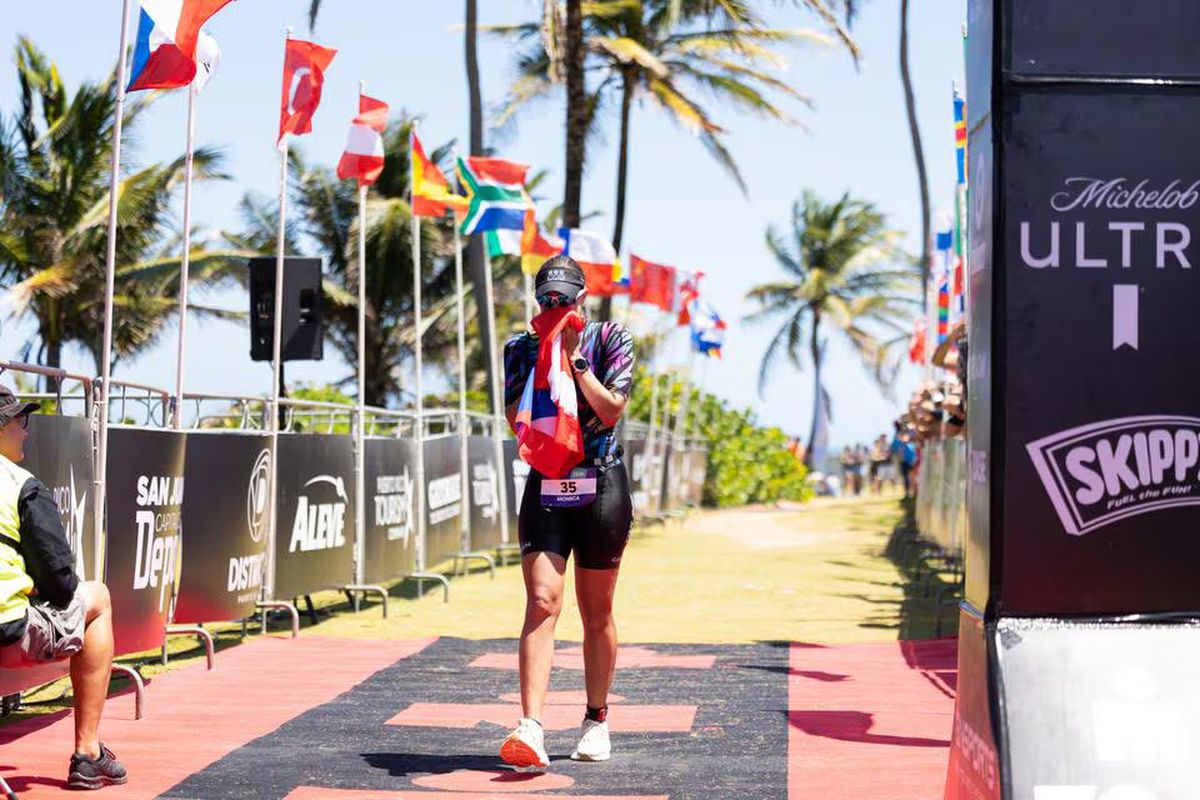 Monica Puig, în lacrimi după triatlonul „Ironman 70.3”