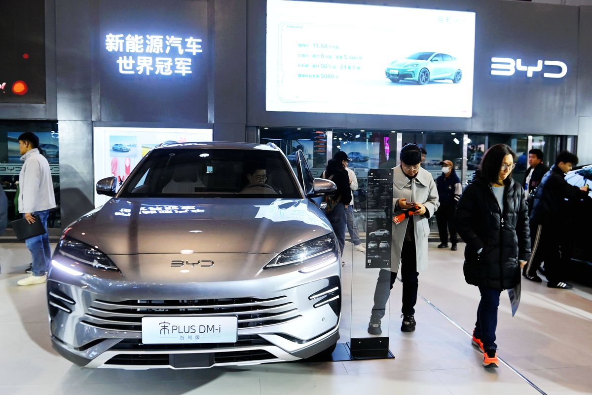 BYD, constructorul auto chinez care domină piața de mașini electrice