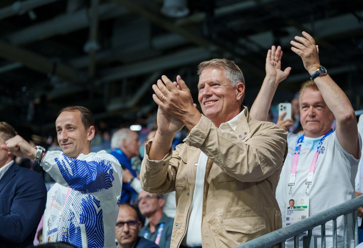 Klaus Iohannis la Jocurile Olimpice de la Paris