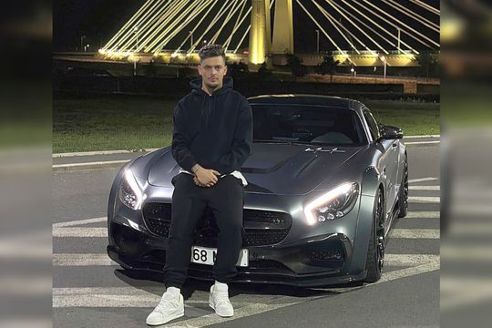 Denis, fiul lui Mirel Rădoi // sursă foto: Instagram