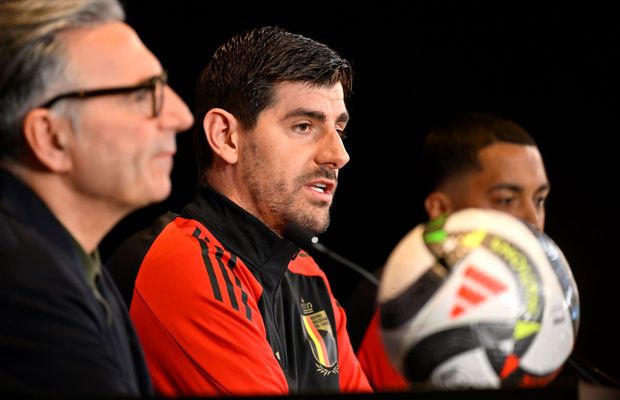 Thibaut Courtois, băgat în ședință de „greii” naționalei Belgiei