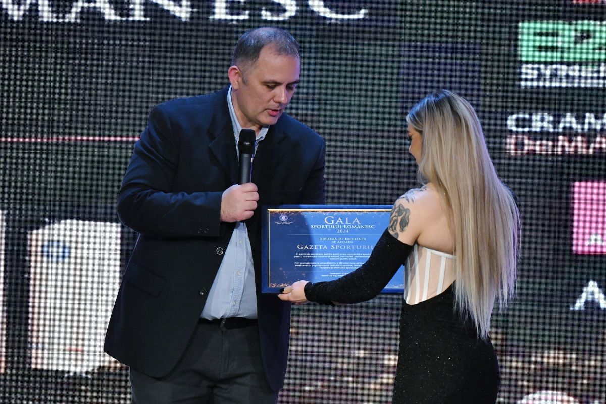 GSP.ro, premiată de ANS la Gala Sportului Românesc