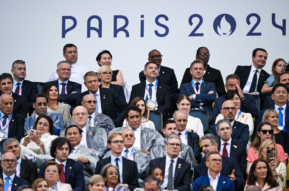 Klaus Iohannis la Jocurile Olimpice de la Paris