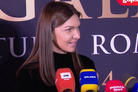 Simona Halep la Gala Sportului Românesc