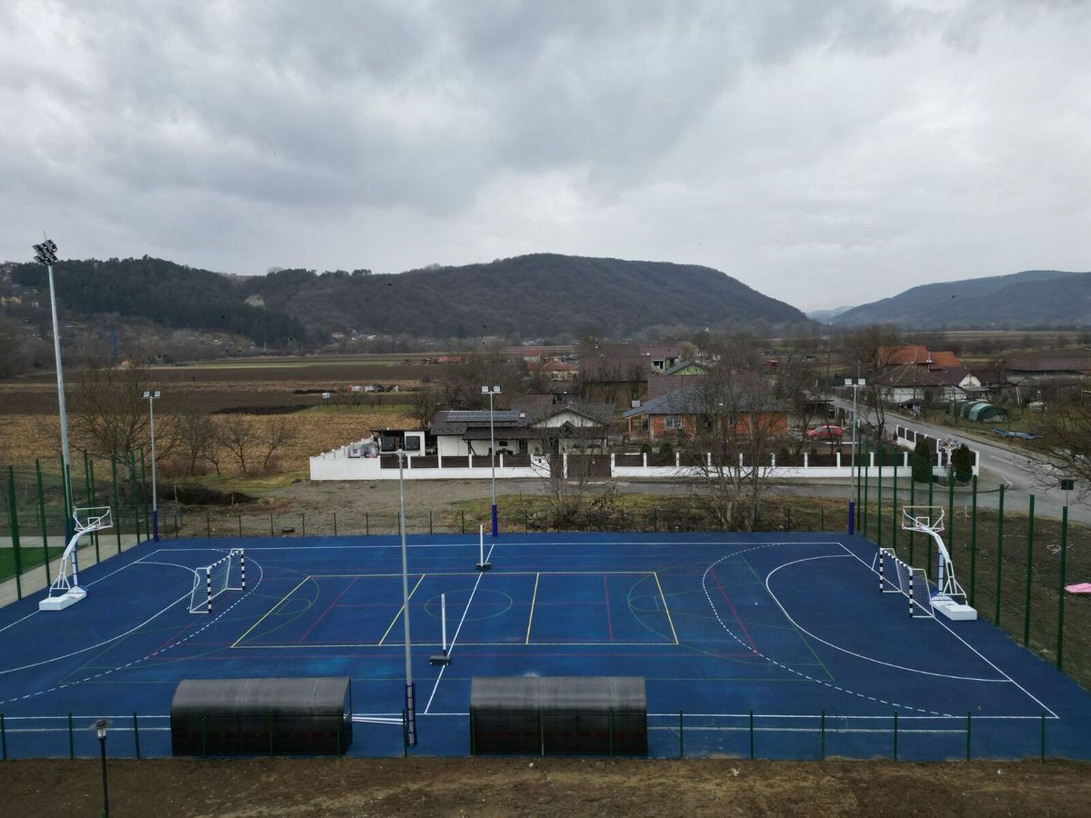 Noua bază sportivă din Dej