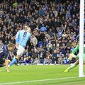 Thibaut Courtois, aici cu un reflex senzațional la Haaland // foto: Imago Images