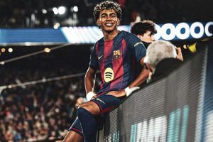 Lamine Yamal a celebrat în stilul lui Cristiano Ronaldo al zecelea gol în Liga Campionilor