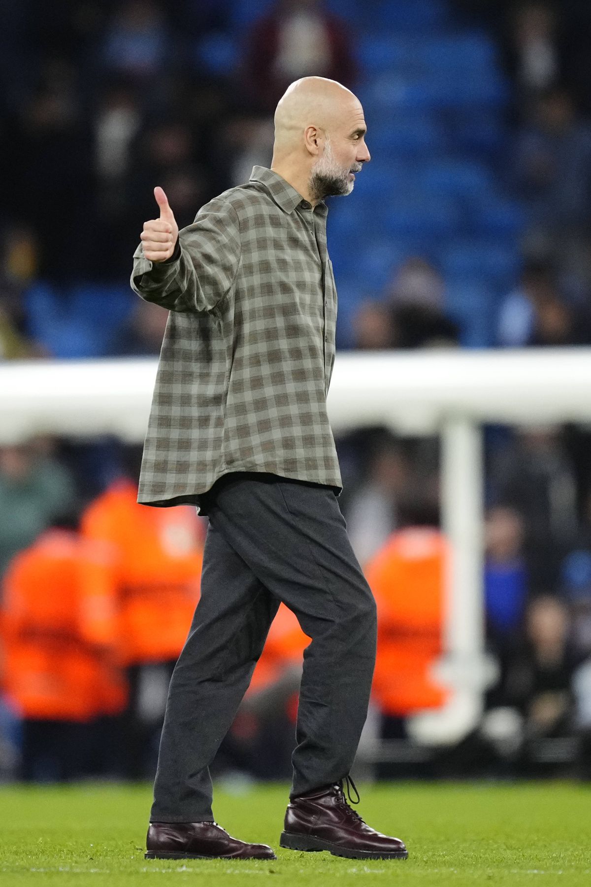 Cămașa purtată de Pep Guardiola, la Manchester City - Real Madrid 1-2. Foto: Instagram