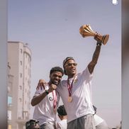 Jucătorii senegalezi au reacționat după decizia CAF / foto: Instagram