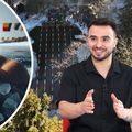 Cristian Tranulea (26 de ani), sportivul român care a câștigat recent Cupa Mondială la ice swimming