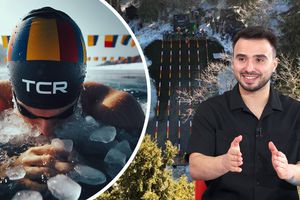 „Pulsul mi-a ajuns la 232! Se întunecă totul, îți pierzi din puteri” » „Regele gheții” din România și-a spus povestea: „Sportul acesta este pentru iubitorii de adrenalină”