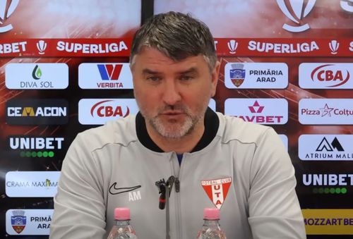 Adrian Mihalcea, antrenorul lui UTA Arad