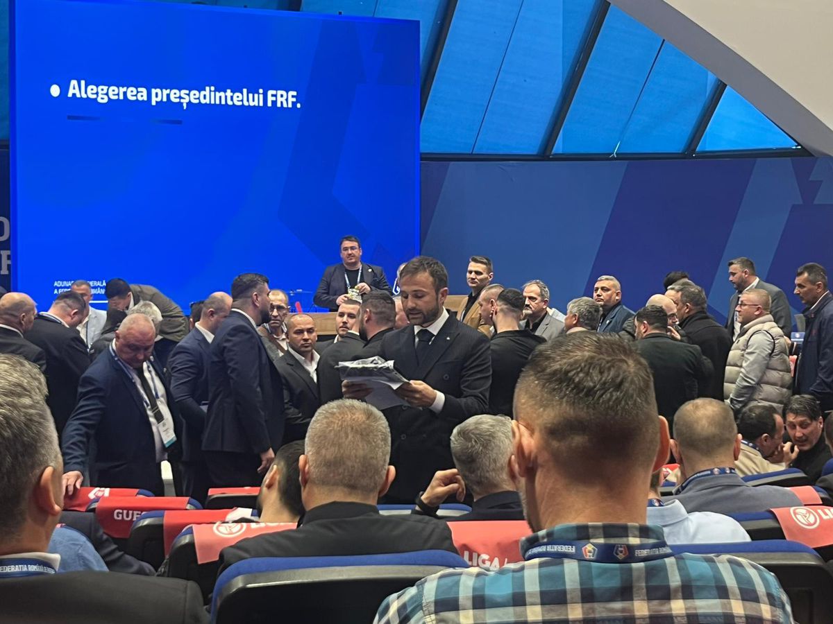 Alegeri la FRF » Răzvan Burleanu a câștigat cu un scor zdrobitor: „Cine este măscăriciul acesta?” + Toate rezultatele