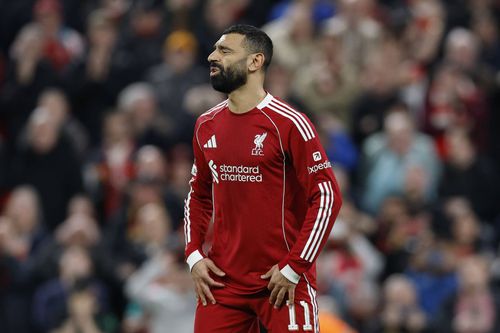 Mohamed Salah, în Liverpool - Galatasaray / Foto: Imago Images
