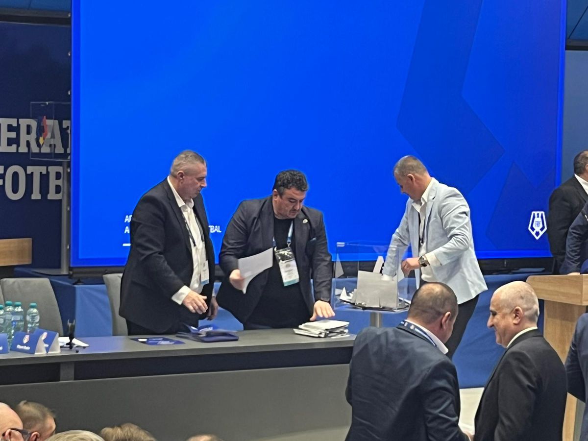 Cenzurat de FRF, contracandidatul lui Burleanu a făcut scandal » Imobilizat de bodyguarzi: „Dictatură!”