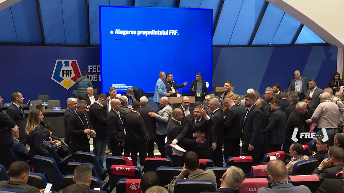 Alegeri la FRF » Răzvan Burleanu a câștigat alegerile cu un scor zdrobitor: „Cine este măscăriciul acesta?”