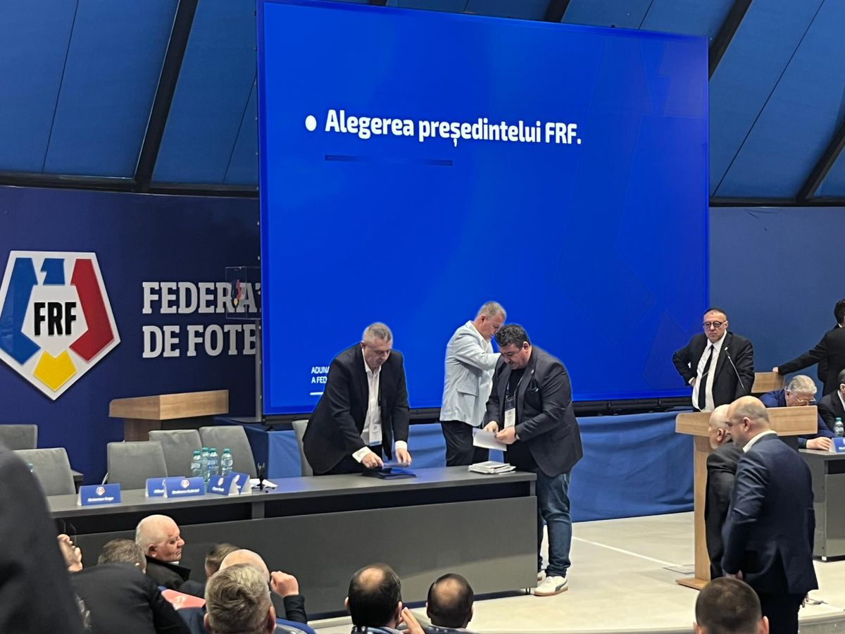 Alegeri la FRF » Răzvan Burleanu a câștigat cu un scor zdrobitor: „Cine este măscăriciul acesta?” + Toate rezultatele