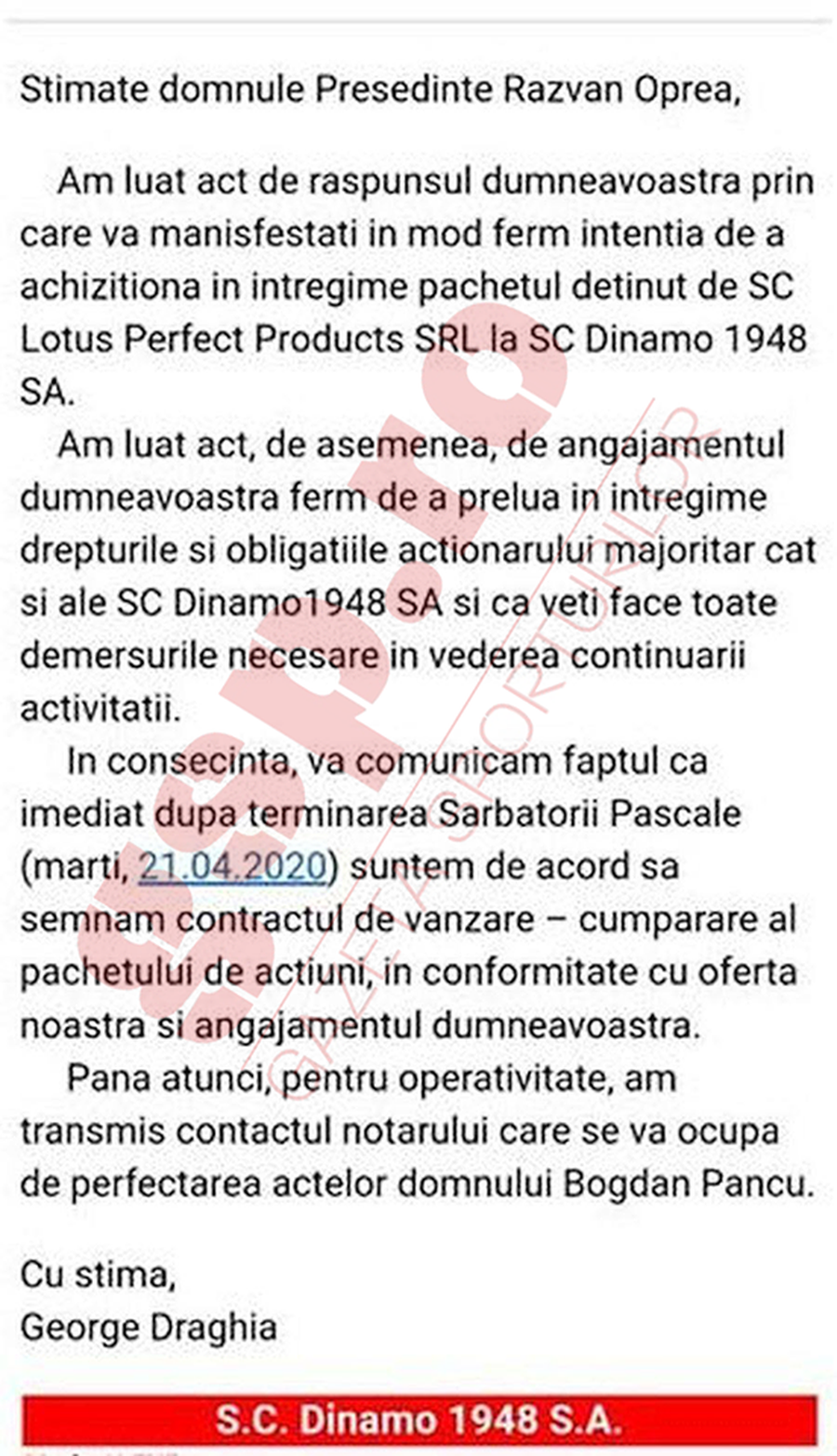 EXCLUSIV Ionuț Negoiță a decis să vândă Dinamo! Marți se vor semna actele + prima reacție a finațatorului