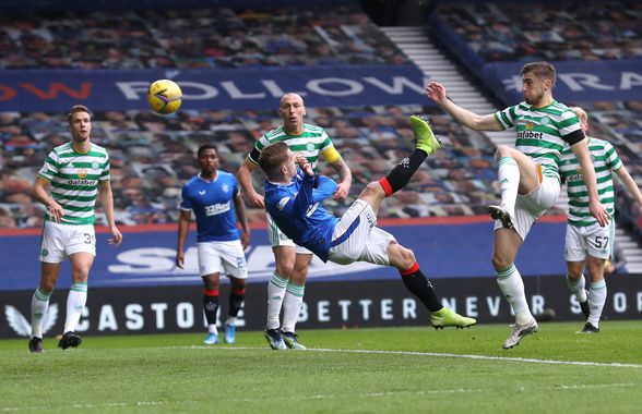 Rangers, încă o victorie de răsunet cu rivala Celtic! Ianis Hagi, doar rezervă în meciul din Cupa Scoției