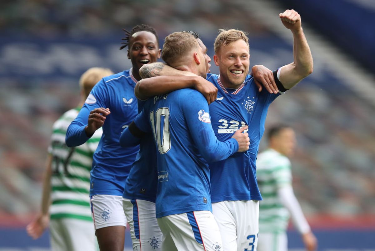 Rangers, încă o victorie de răsunet cu rivala Celtic! Ianis Hagi, doar rezervă în meciul din Cupa Scoției