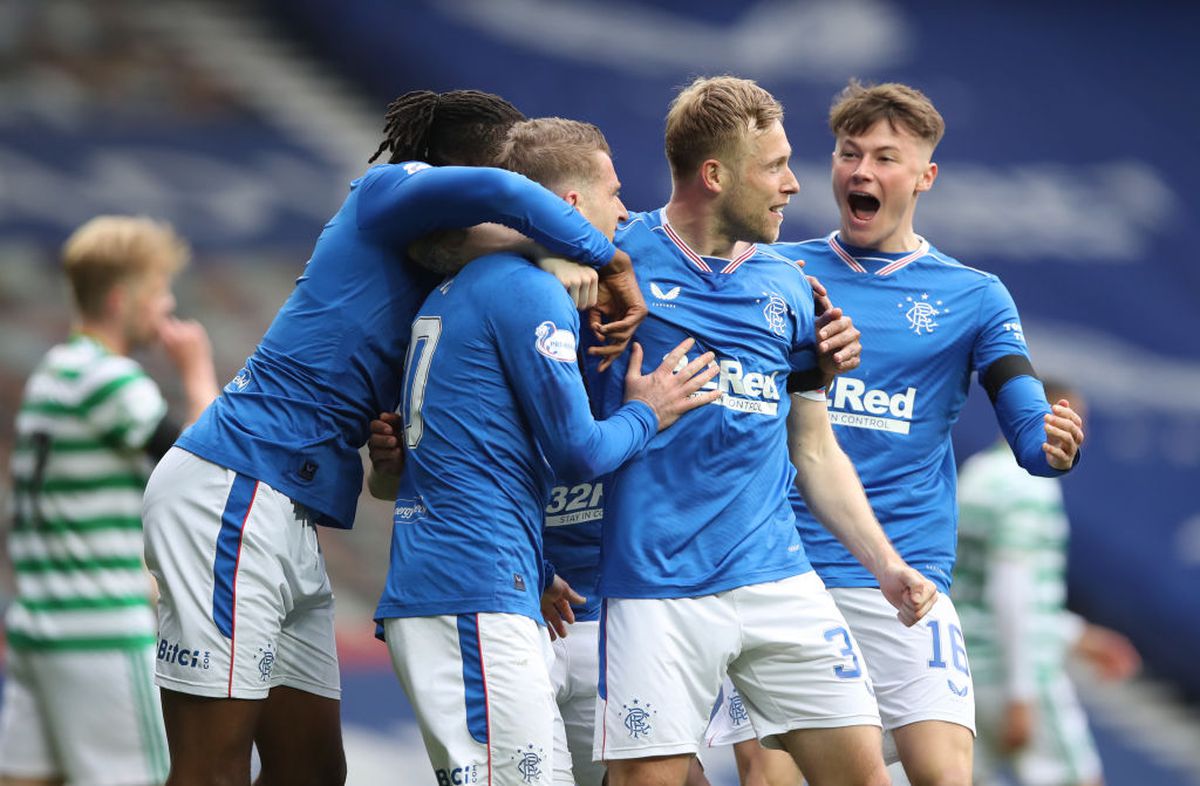 Rangers, încă o victorie de răsunet cu rivala Celtic! Ianis Hagi, doar rezervă în meciul din Cupa Scoției