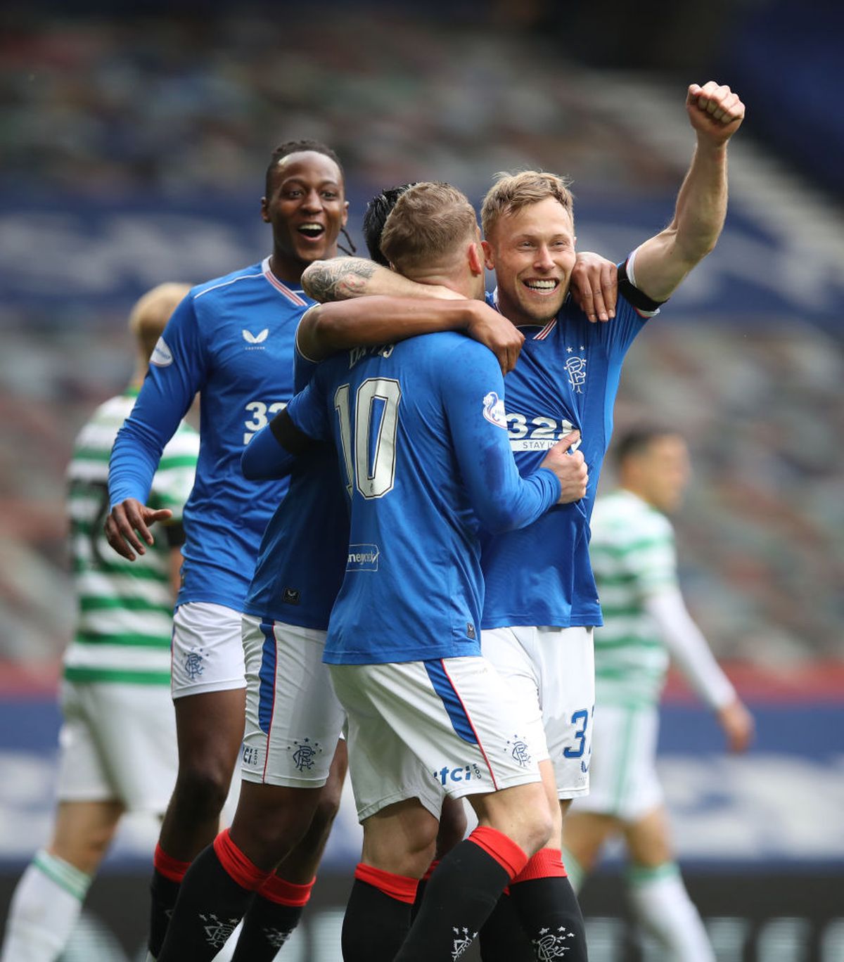 Rangers, încă o victorie de răsunet cu rivala Celtic! Ianis Hagi, doar rezervă în meciul din Cupa Scoției