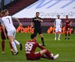 A fost sau n-a fost gol? Faza controversată din CFR Cluj - Clinceni pe care nici reluările TV nu au lămurit-o