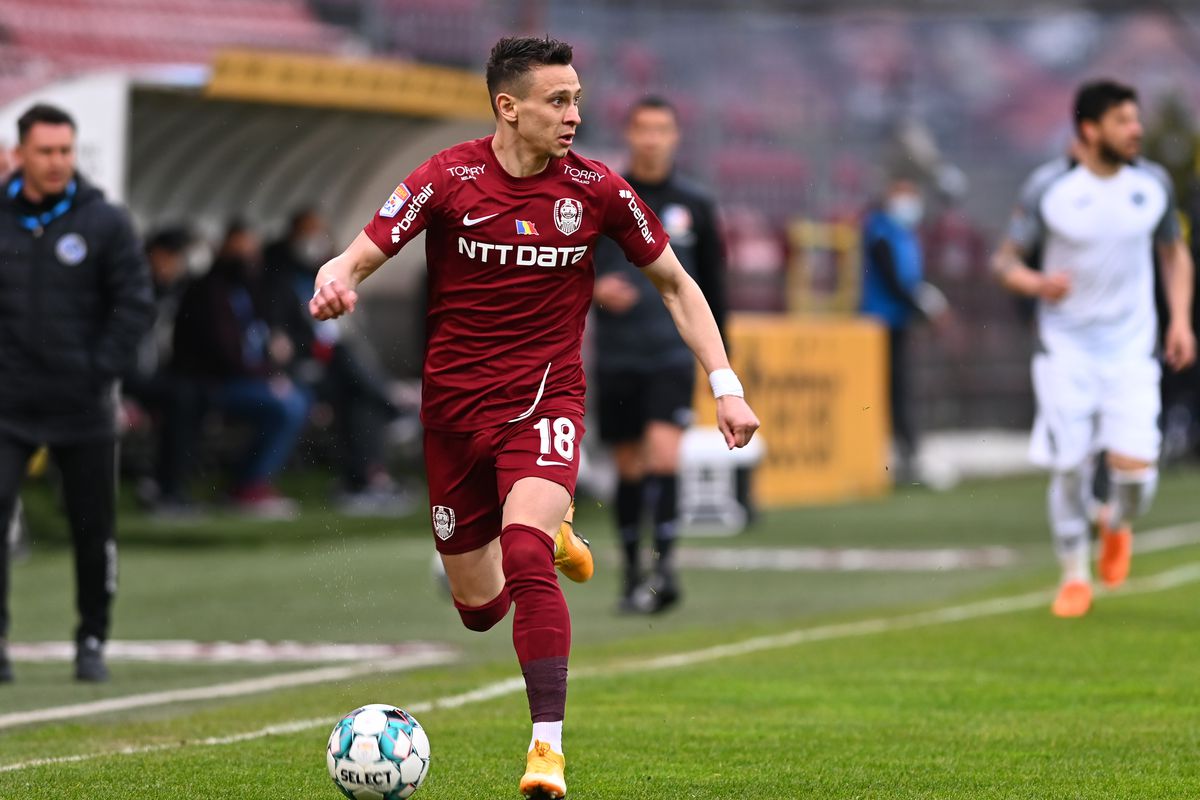A fost sau n-a fost gol? Faza controversată din CFR Cluj - Clinceni pe care nici reluările TV nu au lămurit-o