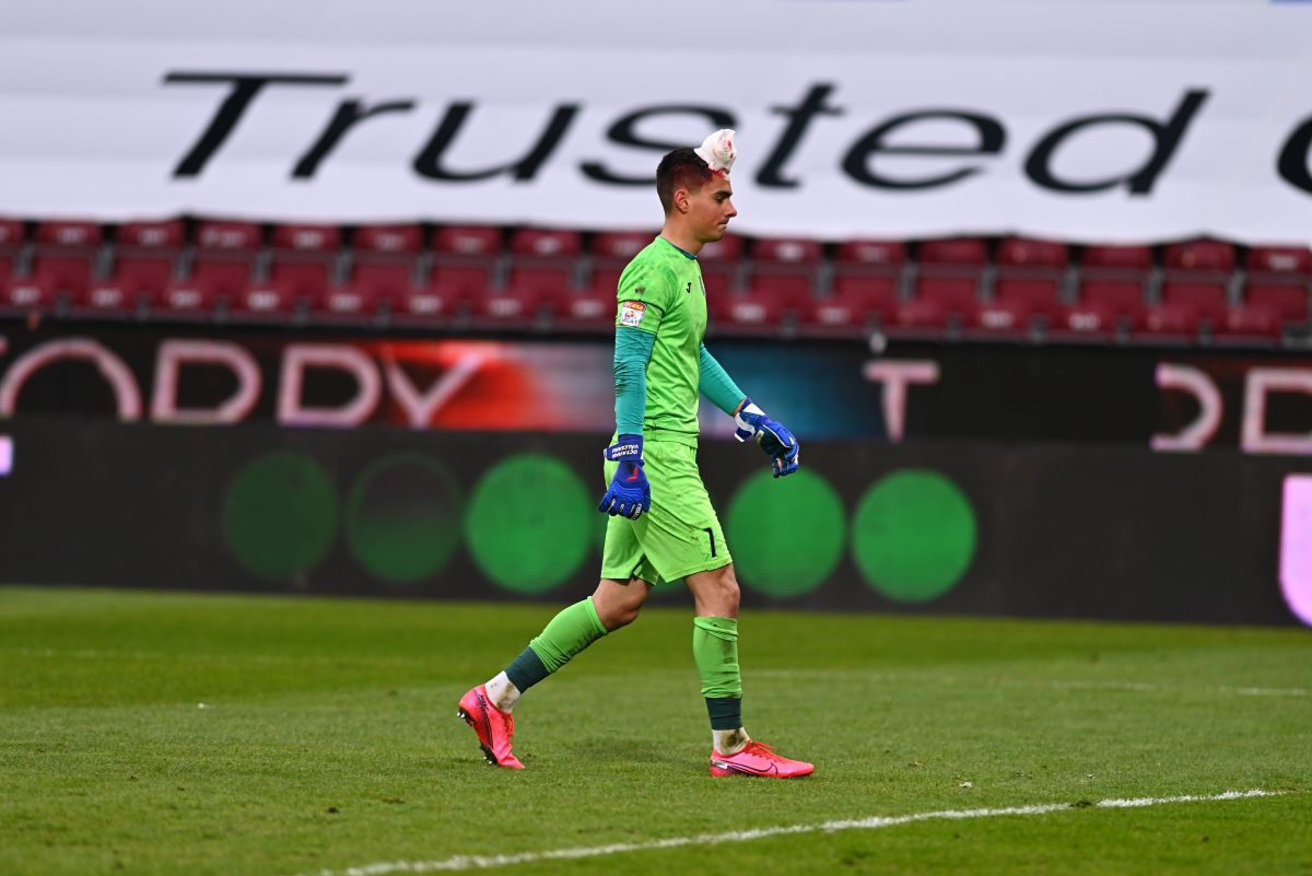 CFR Cluj - Clinceni // Accidentare Vâlceanu
