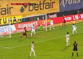 A fost sau n-a fost gol? Faza controversată din CFR Cluj - Clinceni pe care nici reluările TV nu au lămurit-o