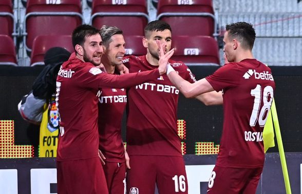 CFR Cluj - Clinceni 3-0 » Campioana e complexul Academicii! Clasamentul actualizat