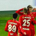 Octavian Popescu (18 ani) a marcat un gol extraordinar în minutul 66 al partidei FCSB - FC Botoșani, la scorul de 1-0 pentru oaspeți.