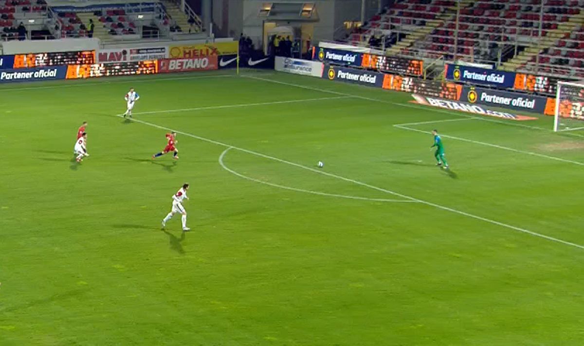 FCSB - FC Botoșani: Eduard Pap, gafă uriașă la Giurgiu