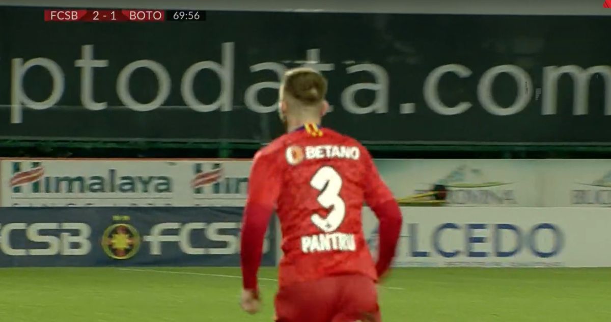 Gafă de proporții la FCSB - Botoșani » Și-a îngropat echipa după o fază de curtea școlii