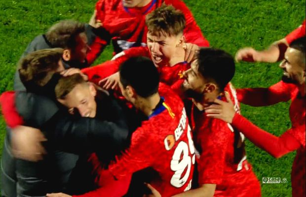 FCSB revine senzațional cu Botoșani și face rocada în fruntea play-off-ului! Clasamentul ACUM