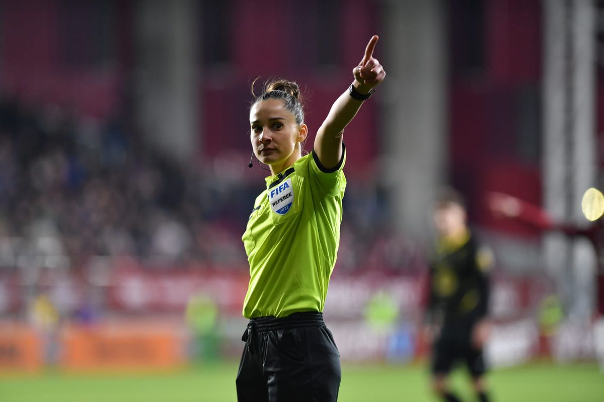 „Trebuie să fii tare și să pui piciorul în prag” » Iuliana Demetrescu, arbitru la Rapid - Dinamo, merge la Europeanul din Elveția