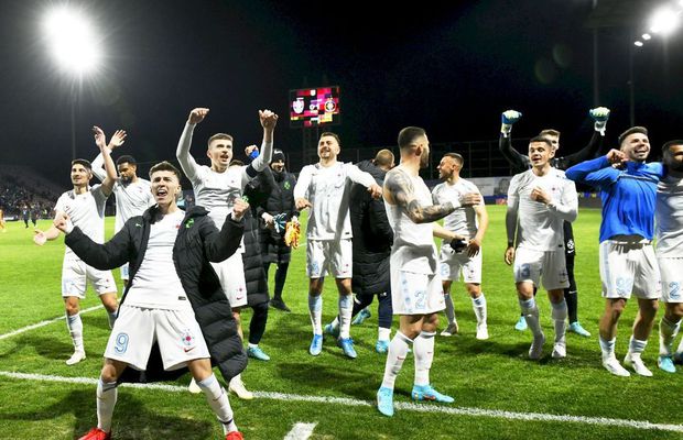 Scenariu incredibil în Liga 1: FCSB, campioană cu mai puține puncte decât CFR!