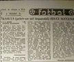 „Hagi, neutralizat de «umbra» lui, Bănuță, nu și-a putut face jocul obișnuit”, scria Gheorghe Nicolaescu în cronica partidei din „Sportul”, pe 26 sptembrie 1986.