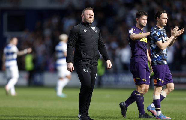 Rooney a retrogradat matematic în liga a treia, dar vrea să rămână la Derby: „Reconstruiesc clubul!”