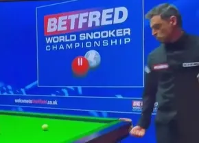Ronnie O'Sullivan a început scandalul la Crucible: gest grosolan surprins de camerele TV