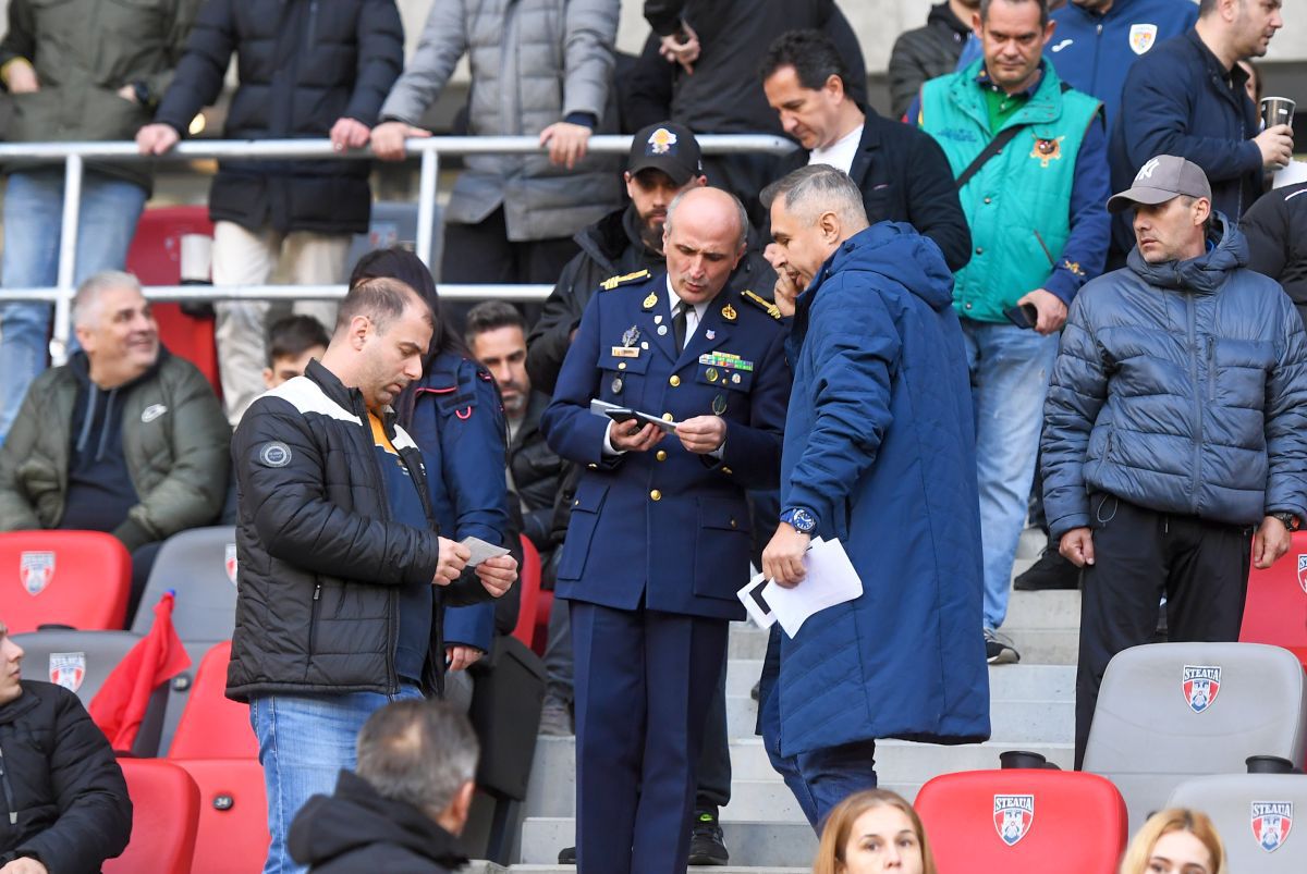 Florin Talpan, „rockstar” în Ghencea! Juristul CSA, principala atracție la Steaua - Dinamo: scenele surprinse de reporterii GSP