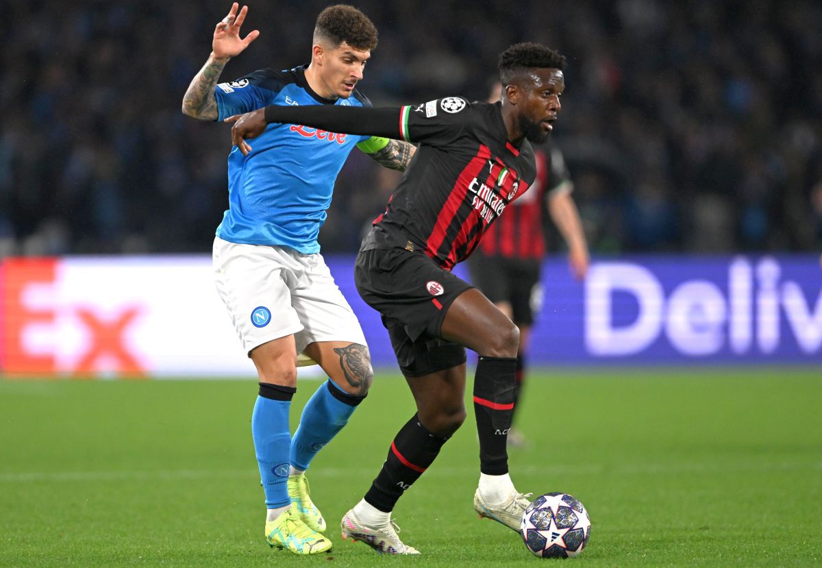 Napoli - AC Milan, cele mai spectaculoase imagini ale „sfertului” din Champions League