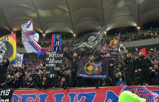 Crainicul de la FCSB a încins atmosfera la meciul cu Farul cu un discurs anti-CSA Steaua: „Nu ne trebuie ordin sau ordonanță ca să fim steliști”