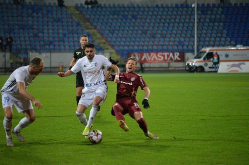 Mailat are 14 goluri în campionat. Doar Compagno (FCSB) și Dugandzici (Rapid) au mai multe, câte 17
Foto: Ionuț Tabultoc
