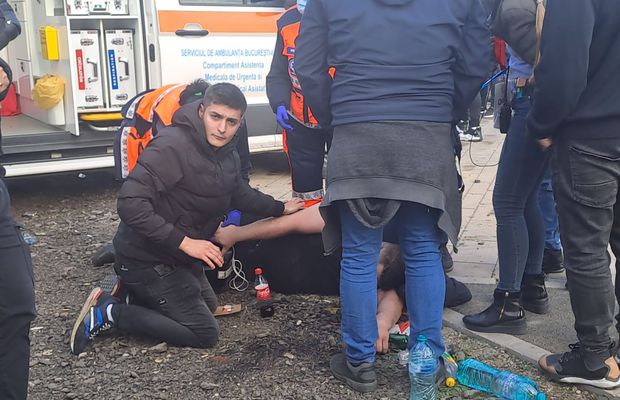 Panică în Ghencea: a leșinat un suporter al lui Dinamo