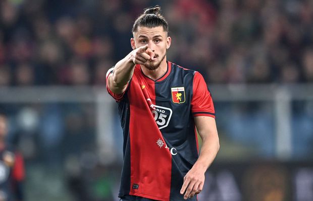 Drăgușin, ales a treia oară în echipa etapei în Serie B » Fundașul român a fost MVP în Genoa - Perugia