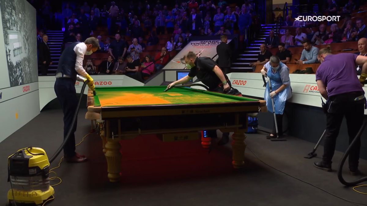 Incidente la Campionatul Mondial de Snooker